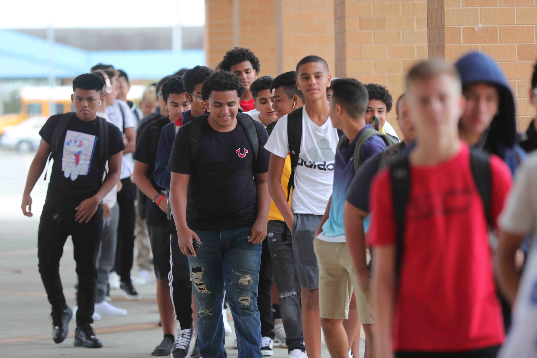 First day of School of Atlantic City High School
